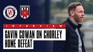 Interview Gavin Cowan on Brackley Town 02 Chorley [upl. by Louie]