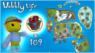 Get the propeller hat by finding the 109 gifts spread across Wobbly Country [upl. by Yekcir]