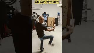 Classic and Iconic Rope Dart Technique  The Oblique Foot Shot Tutorial amp Demo of Hitting a Target [upl. by Llemaj]