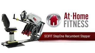 SCIFIT StepOne Recumbent Stepper Product Review from AtHomeFitnesscom [upl. by Remos]