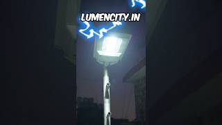 Solar Street Light With Lens [upl. by Vizzone]