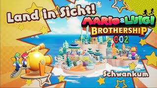 Insel in Sicht Ab nach Schwankum ⛵ Mario amp Luigi Brothership 002 [upl. by Felisha]