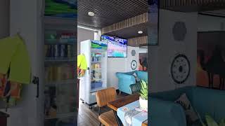 Halina Hotel Da Nang Vietnam Roof top pool gym and bar [upl. by Aivyls]