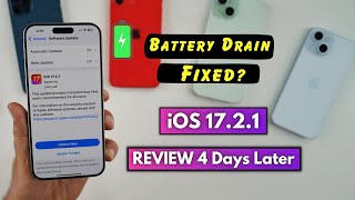 iOS 1721 Review after 4 days  iOS 1721 Battery life Heating issue amp Green Screen [upl. by Anirbed]