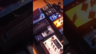 Bass pedalboard demo improvisation bass pedalboard guitar [upl. by Asquith]