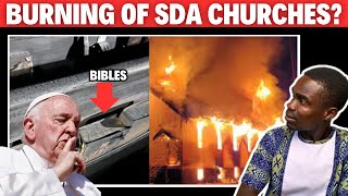 SDA churches are getting burned down by fire  Spencerville SDA [upl. by Sand]