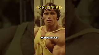 Arnold Schwarzenegger Reveals the Secret of How to Shock the Muscle shorts [upl. by Ednew520]