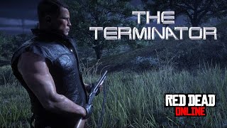 Red Dead Online Badass Male Character Creation  The Terminator inspired [upl. by Anner]