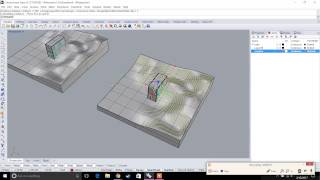 Rhino Beginner Series Freeform Topography Modeling 01 [upl. by Bainbrudge]