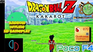 Dragon Ball Z Kakarot Android HD Gameplay Poco F4 No RootUBLSetting [upl. by Roxana]