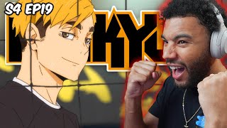 THE BATTLE OF THE SETTERS  Haikyuu Season 4 Episode 19 Reaction [upl. by Dev45]