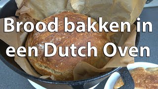 Brood bakken in een Dutch oven [upl. by Tekla]