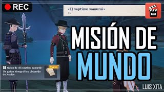 El séptimo samurái ✦ Genshin impact 〚 Misión de mundo 〛 [upl. by Anirehs]