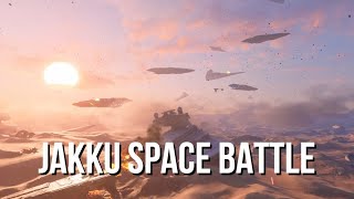 Star Wars Ambience  Jakku  Space Battle battle ambience desert winds no music [upl. by Nivlag]