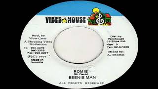 Beenie Man Romie 1996 Shocking Vibes by dj diego by dj diego [upl. by Trout]