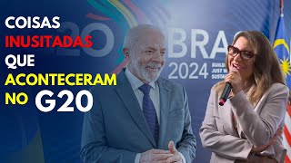 RESUMO DO G20 NO BRASIL [upl. by Imoan]