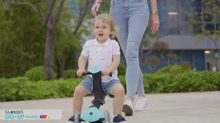 Globber GO•UP DELUXE LIGHTS—lightup 3in1 scooter with seat [upl. by Orips413]