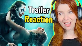 Joker Folie à Deux Official Teaser Trailer has me hooked 🤡 reaction [upl. by Trakas]