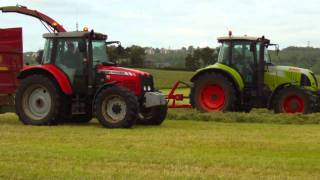 High Merryton Silage 2011 [upl. by Norvol]