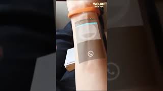 Cicret Bracelet  Transforming your Arm into a Touch Screen cicrettouch armscreentransformation [upl. by Kong783]