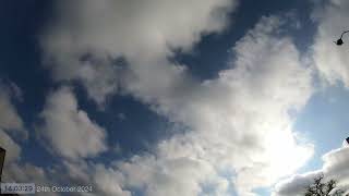 Daytime Sky Time Lapse 24th October 2024 [upl. by Althee]