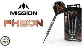 MISSION Pheon Darts  Steel Tip  Electro  Black amp Bronze [upl. by Sedgewinn]