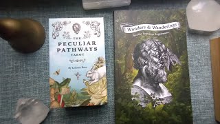 THE PECULIAR PATHWAYS TAROTKS EdFlipthrough amp DeckPairingsNew Release tarot tarotdeck review [upl. by Grogan]