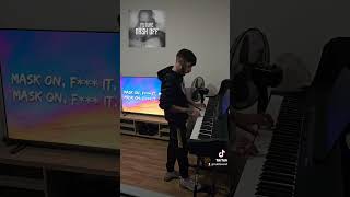 Mask Off Piano cover 😉 pleaße like and share 🥰 Piano cover ForYou ThanksForWatching [upl. by Hnilym]