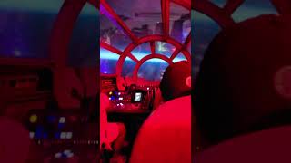 Millennium Falcon Smugglers Run ride at Disney World [upl. by Elohcin]