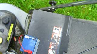 John deere mower wont start with a new battery [upl. by Enelime]