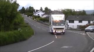 Mid Ulster Truck run 25th May 2014 [upl. by Ahtenak]