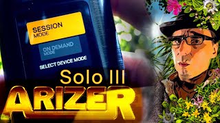 ARIZER SOLO III 🚀 Review 🧐 Tutorial🧑‍🎓 [upl. by Rhyner231]