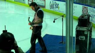 Aaron Fink of Breaking Benjamin performing the National Anthem [upl. by Zzahc392]