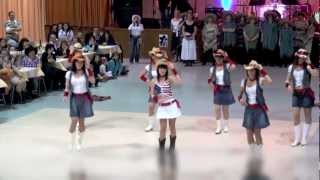 Wild West Dancers Say Hello Line Dance [upl. by Kinna]