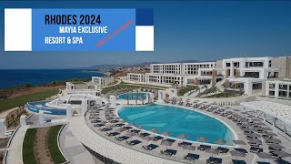 Rhodes 2024  Mayia Exclusive Resort and Spa  Here We Go Again [upl. by Ynohtnael]