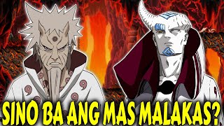 HAGOROMO VS ISSHIKI  SINO ANG MAS MALAKAS  NARUTO TAGALOG REVIEW [upl. by Snashall]