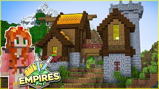 Empires 2 Medieval Starter House  Minecraft 119 Lets Play Ep1 [upl. by Lissie]