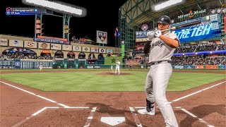 MLB The Show 24 Online Rated Yankees vs Astros PS5 Gameplay [upl. by Anivram]