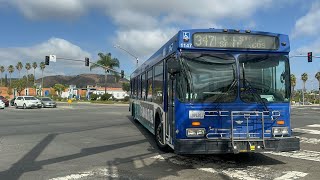 North County Transit District 2000 New Flyer D40LF 1147 [upl. by Roon]