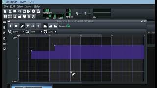 Capture manual movements of Dials in LMMS [upl. by Pump394]