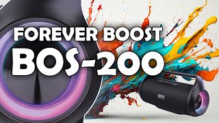 Głośnik mobilny Forever boost BOS200  recenzja unboxing test [upl. by Einnov]