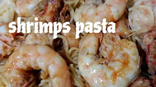 SHRIMPS PASTA  CREAMY YUMMY [upl. by Simara]