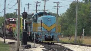 Illinois Railway Museums Parade of Power Saturday July 21 2012 [upl. by Nima]