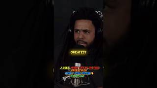 Jcole went crazy on this freestyle over quotstill tippin” 🥶🥵🔥 rap jcole laleakersfreestyle [upl. by Nesila]