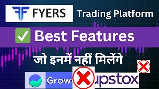 FYERS Best Trading Platform  Fyers trading platform features 🔥 vs Groww vs Upstox [upl. by Lydie]