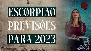 PREVISÃO 2023 ESCORPIÃO ♏  ASTROLOGIA 2023 [upl. by Lejna590]