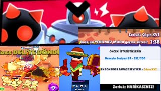 Bosun 2 milyon canı var Brawl Stars çılgın 16yı yenmek [upl. by Yecart]