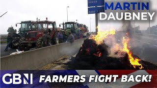 Dung dumping French farmers are FURIOUS with the EU [upl. by Hairas]