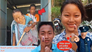 Police aning thihak vote along  Mongal Sing Family [upl. by Sirrad334]