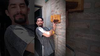 TIPS para TARUGO de 8 en PARED ✅️ shortsviral viral viralvideo shorts carpintería carpenter [upl. by Rebmetpes]